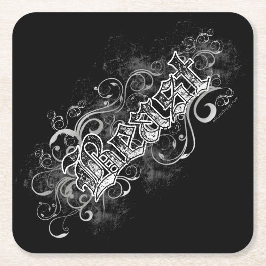 ビースト スクエアペーパーコースター (正面)