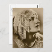 ビーズとパール ポストカード (正面/裏面)