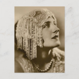 ビーズとパール ポストカード