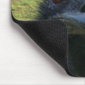 ビーズのような目EMU マウスパッド (コーナー)