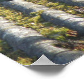 ビーズのようにキラキラ輝くプリント ポスター (角)