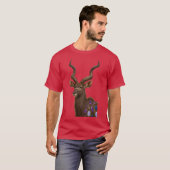 ビーズのマジェスティ グレータークドゥ Tシャツ (正面フル)