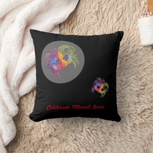 ビーズのマスク – クッション (ブランケット)