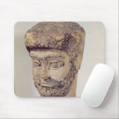 ビーズの人の頭部、紀元前のc.1800 マウスパッド (マウス)