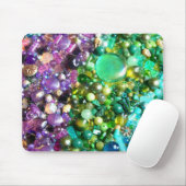 ビーズの収カラフル集 マウスパッド (マウス)