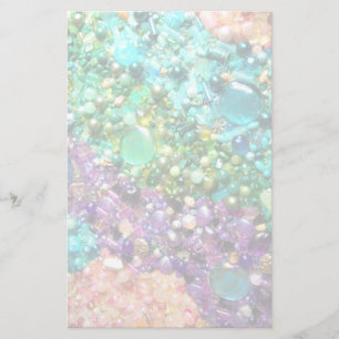 ビーズの収カラフル集 便箋