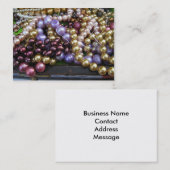 ビーズの名刺 名刺 (正面/裏面)