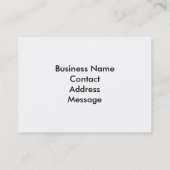 ビーズの名刺 名刺 (裏面)