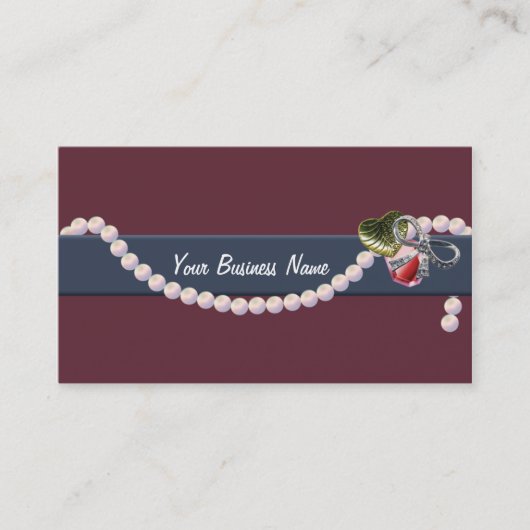 ビーズの精通した 名刺 (正面)