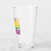 ビーズまたはマルディグラおもしろいスの贈り物が発生しなかった タンブラーグラス (左)