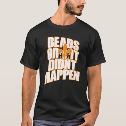 ビーズまたはbeadworkの手縫い tシャツ (正面)