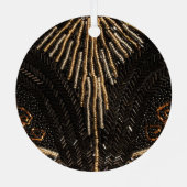 ビーズアールデコヴィンテージ財布 – カスタム文字 メタルオーナメント (裏面)