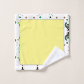 ビーズイエローバスタオールセット バスタオルセット (ウォッシュタオル)