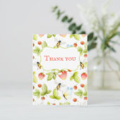 ビーズイチゴ蝶春夏 サンキューカード (スタンド正面)