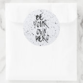 ビーズオアール引用文 ラウンドシール (バッグ)