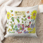 ビーズガーデン クッション (ブランケット)