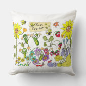 ビーズガーデン クッション (正面)