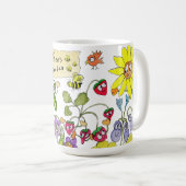 ビーズガーデン コーヒーマグカップ (正面右)