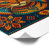 ビーズキットンルックデザイン ポスター (角)