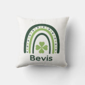 ビーズクローバーボホーレインボー クッション (裏面)