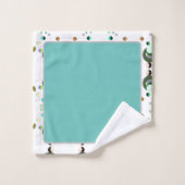 ビーズグリーン2バスタオールセット バスタオルセット (ウォッシュタオル)