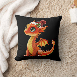 ビーズドラゴンクリスマス クッション