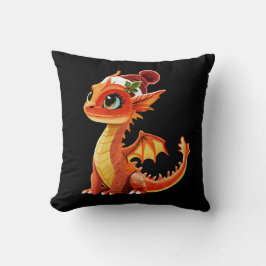 ビーズドラゴンクリスマス クッション