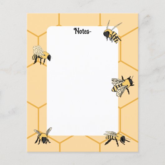 ビーズハニカムビーファーム紙 (正面)