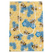 ビーズハニーハニカム抱き枕 ミディアムペーパーバッグ (裏面)