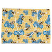 ビーズハニーハニカム抱き枕 ラージペーパーバッグ (裏面)