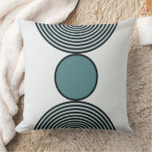 ビーズパターンのグレーの装飾用クッション クッション (ブランケット)