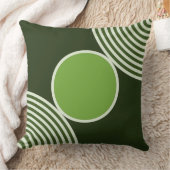 ビーズパターンの緑の色合い装飾用クッション クッション (ブランケット)