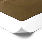 ビーズビクトリアンとスカーフの女性の髪 ポスター (角)