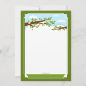 ビーズブンズガーデンパーティー誕生日 招待状 (裏面)