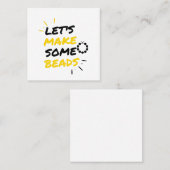 ビーズメーカー スクエア名刺 (正面/裏面)