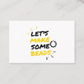 ビーズメーカー 名刺 (正面)