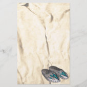 ビーズモカシン先住民アメリカン文房具 便箋 (正面)