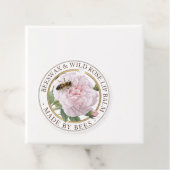 ビーズワックスピンクワイルドバラリップバーム製品ラベルビー フェイバータグ (インサイチュ)