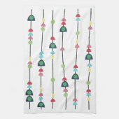 ビーズ付きストリングティータオル キッチンタオル (縦)