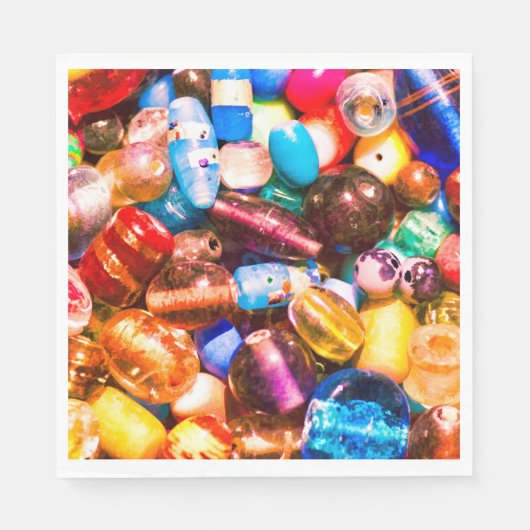 ビーズ杭 スタンダードランチョンナプキン (正面)