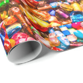 ビーズ杭 ラッピングペーパー (ロールコーナー)