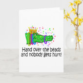 ビーズ カード (黄色い花)