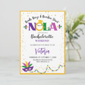 ビーズ、ブーゼ及びバーボン通りノーラバチェロレッテ 招待状 (スタンド正面)