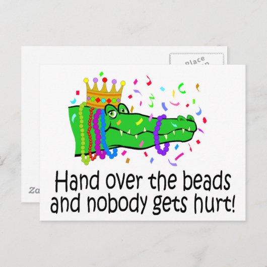 ビーズ ポストカード (正面/裏面)