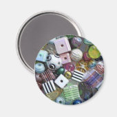 ビーズ マグネット (正面/裏面)