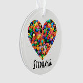 ビーズ·ラバー オーナメント (正面)