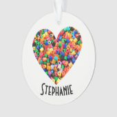 ビーズ·ラバー オーナメント (正面)