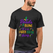 ビーズ Tシャツ (正面)