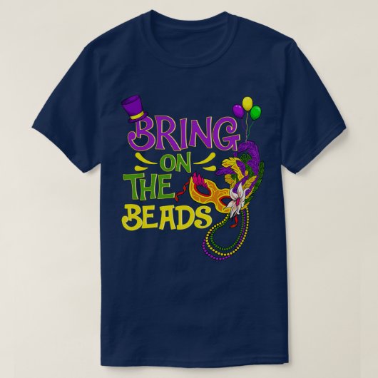 ビーズ Tシャツ (デザイン正面)