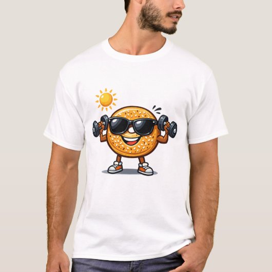 ビーセップベーグル Tシャツ (正面)